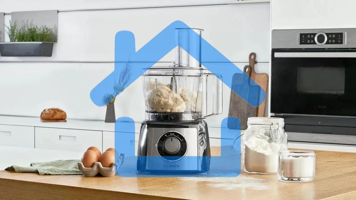 Кухонный комбайн Bosch MCM3501M 800 Вт, Скорости: 2, Блендер 1 л, Чаша 2.3 л, черный/серебристый