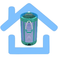 Колонка портативная MORE CHOICE (4610196406645) BS23 Green