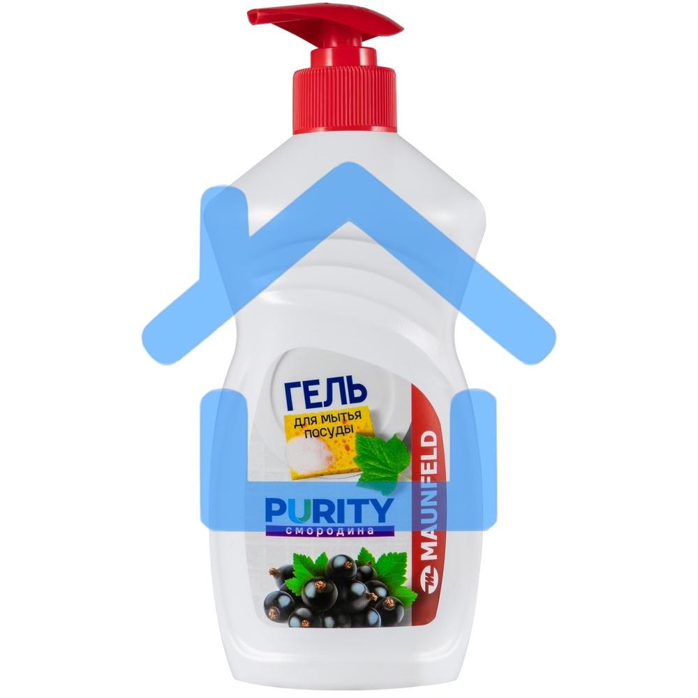 Гель для мытья посуды Maunfeld Purity Смородина 450г MDL450CD (дозатор)