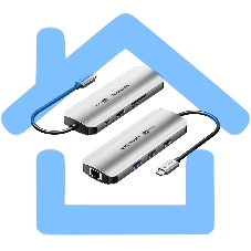 Мультифункциональный хаб Vention USB Type C 8 в 1