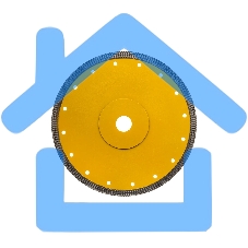 Диск алмазный отрезной ультратонкий 230x22.2/25,4 мм Kranz 