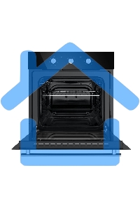 Духовой шкаф электрический встраиваемый HOMSair OES657BK черный