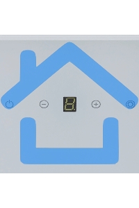 Вытяжка наклонная KRONA Kristen A 900 белая S, 89.5 см, 1050 куб. м/ч, 65 дБ