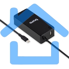 Блок питания Buro BUM-С-065 автоматический 65W 5V-20V 3A 1xUSB 2.4A от бытовой электросети LED индикатор