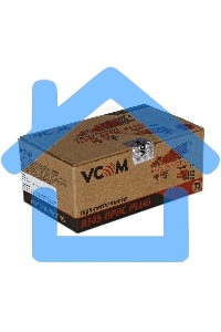 Коннектор VCOM RJ-45 для FTP кабеля 5 кат. экранированный, 100шт,