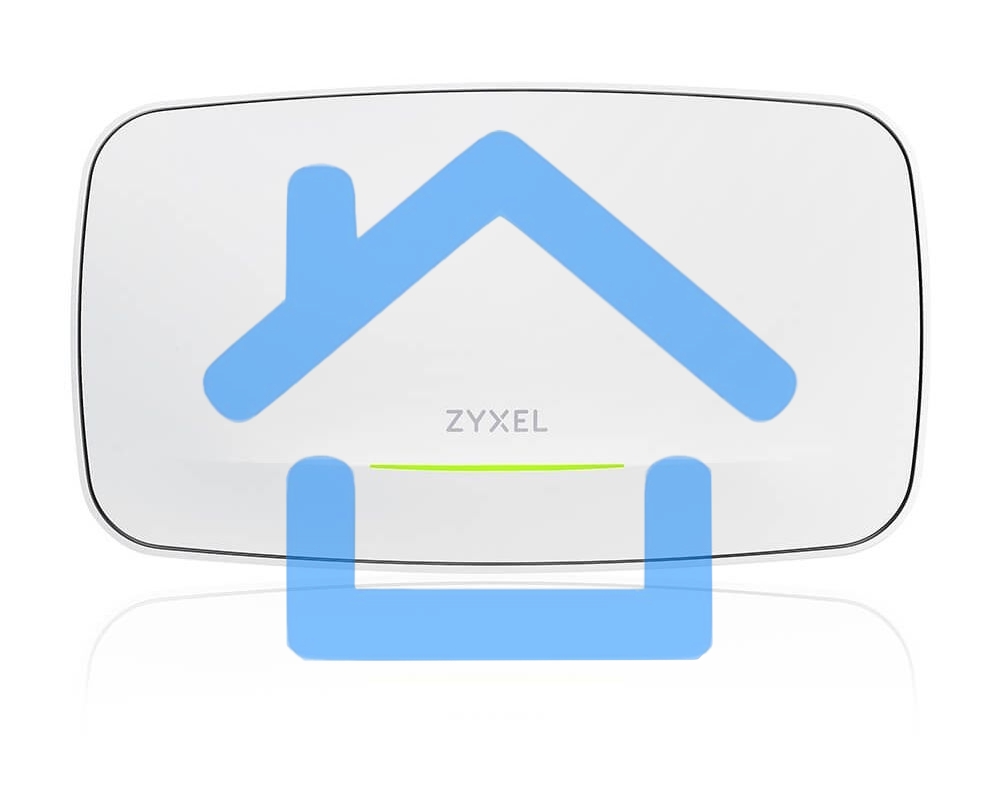 Точка доступа Zyxel NebulaFlex WBE660S, WiFi 7, 802.11a/b/g/n/ac/ax/be (2,4 и 5 ГГц), MU-MIMO, Smart Antenna, антенны 4x4, до 1376+8640 Мбит/с, 1xLAN 10GE, 1xLAN GE, PoE, защита от 4G/5G, BLE Beacon
