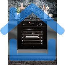 Духовой шкаф электрический LEX EDM 073 BBL черный