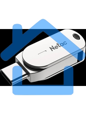 Флешка USB R/W Netac U785C USB3.0+TypeC Dual Flash Drive 16Gb