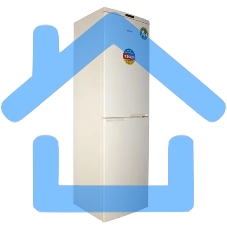 Холодильник DON R-297 BE бежевый мрамор двухкамерный 225/140л морозилка снизу