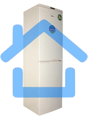 Холодильник DON R-297 BE бежевый мрамор двухкамерный 225/140л морозилка снизу