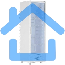 Холодильная витрина Бирюса Б-M521RN металлик однокамерный 545 л