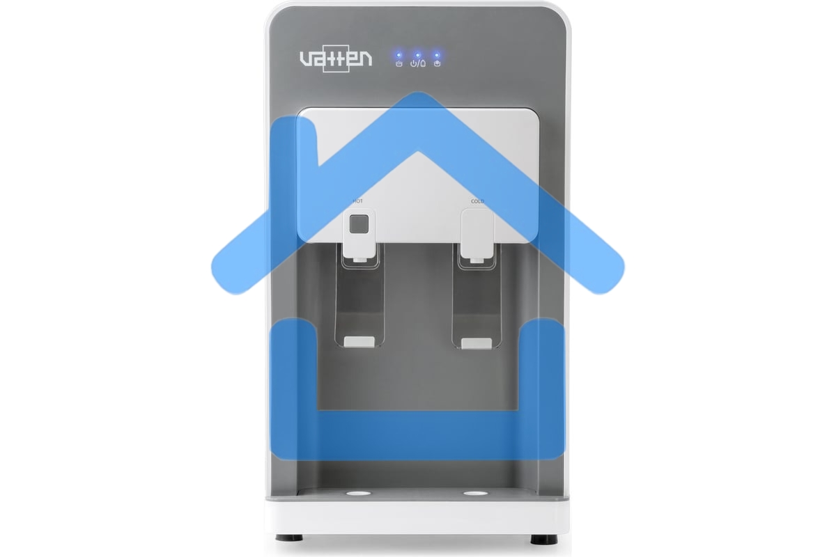 Кулер для воды Vatten LD54JK, настольный, компрессорный, серый/белый