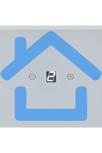 Вытяжка наклонная KRONA Kristen A 900 белая S, 89.5 см, 1050 куб. м/ч, 65 дБ