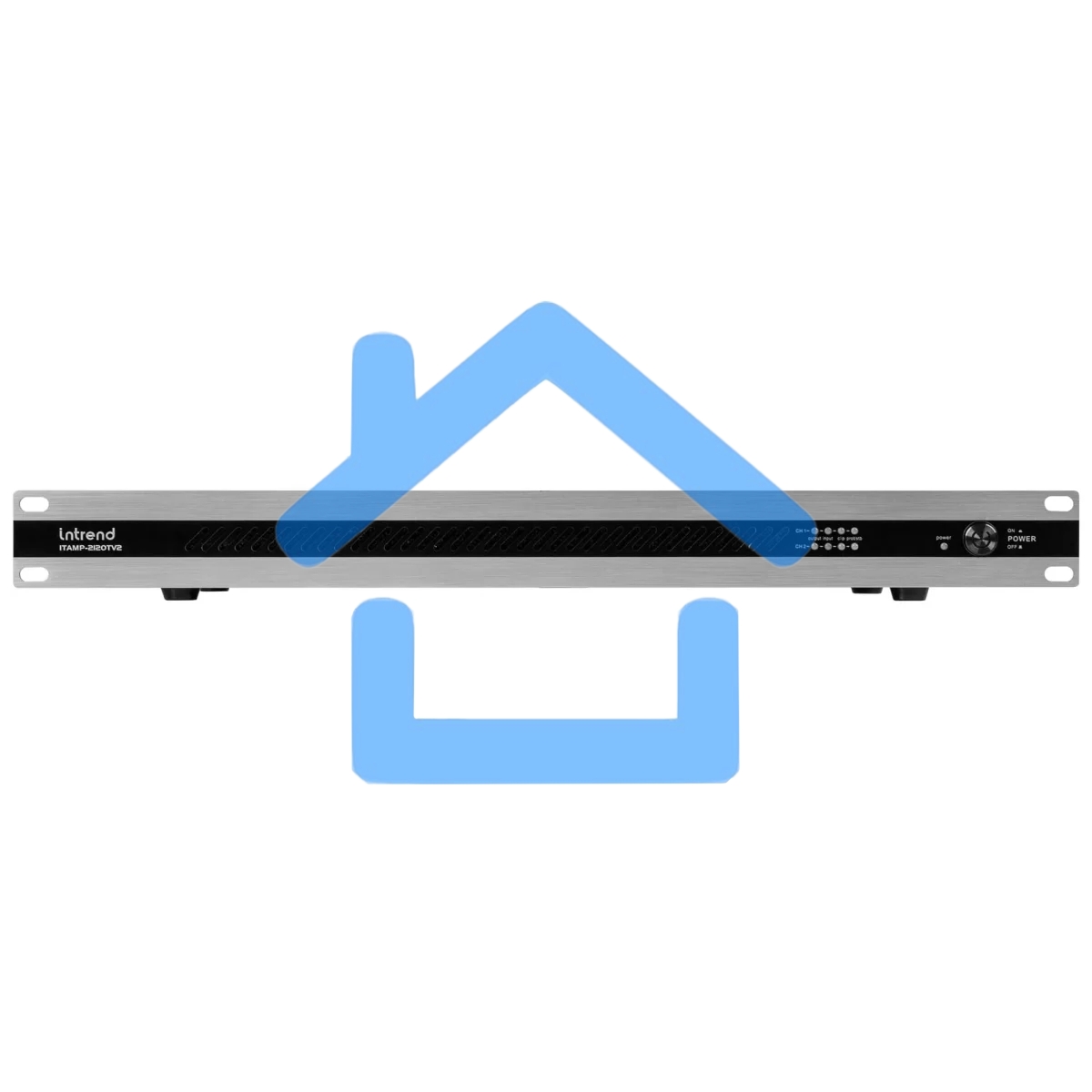 Усилитель INTREND ITAMP-2120Tv2 100V, 2x120Вт