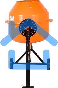 Бетономешалка Вихрь БМ-63 (74/1/1) 220 Вт, 63 л, 29 об/мин