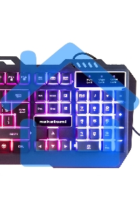 Клавиатура проводная NAKATOMI KG-35U черный