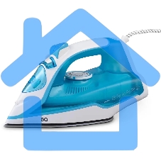 Утюг BQ SI1001 белый-синий