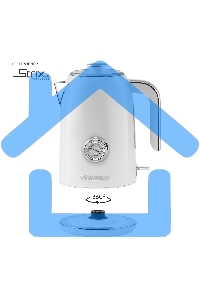 Чайник электрический Galaxy Line GL 0352, сливочный зефир, металл, 2200 Вт, 1,7 л