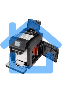 Кофемашина автоматическая Korting KACM 2009 PRESTO черный, зерновой/молотый, 2 л, 1400 Вт, 19 бар