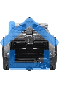 Пылесос BBK BV1900 серый/синий, 400/2200 Вт, уборка сухая, пылесборник контейнер 3 л