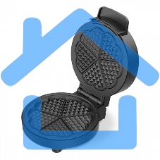 Прибор для выпечки BQ ST1010 черный/стальной, WAFFLE. Мощность: 1000 Вт, регулировка температуры от 40 до 230 °С, приготовление 5 вафель одновременно, антипригарное покрытие панелей Non-Stick PRO, равномерный нагрев, теплоизолированная ручка, противосколь