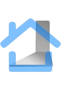 Вытяжка каминная HOMSair Delta 60 нержавеющая сталь, 60 см, 600 куб. м/ч, 47 дБ