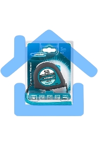 Рулетка GROSS 31102 ''ergonomisch'' 5м x 19мм магнитный обрезиненный зацеп