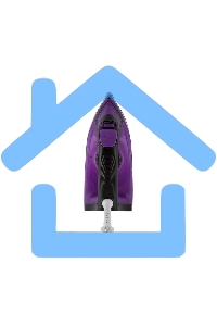 Утюг Матрена MA-045 фиолетовый (2200Вт, пар, спрей, пар.удар, самооч., тефлоновая подошва)