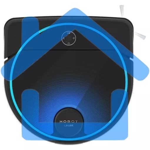 Робот-полотер HOBOT LEGEE-7, черный/синий