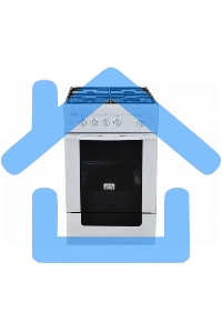 Плита газовая Лысьва ГП 400 М2С -2у белый, конфорок 4 газовых, духовка 51 л, 50 см x 84 см x 60 см (без крышки)