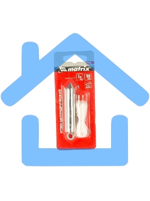 Отвес Matrix цилиндрический, 100 г, шнур 5 м