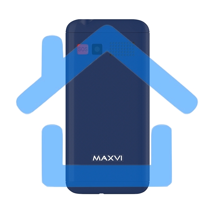 Мобильный телефон Maxvi B231 blue