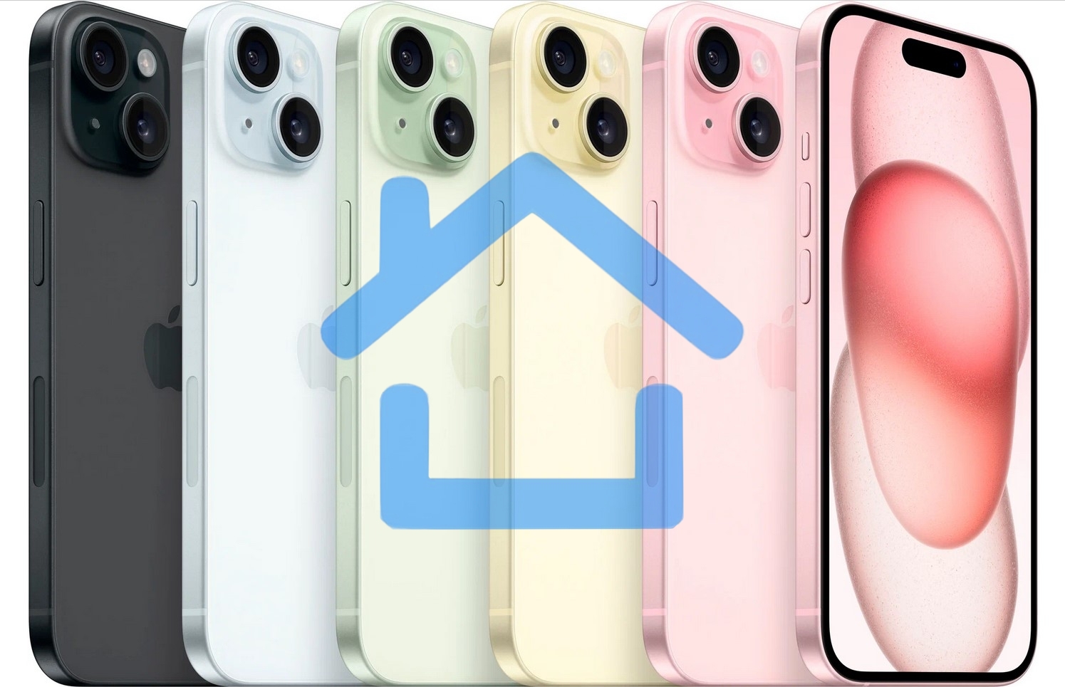 Смартфон Apple iPhone 15, 6/128Gb, голубой