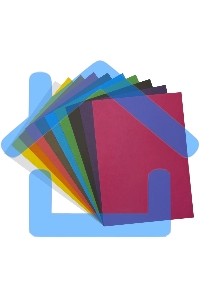 Картон цветной Silwerhof ассорти немелованная 10л. 10цв. A4 Веселый павлин 230г/м2 1диз. ПЭТ (упаковка: 25шт)