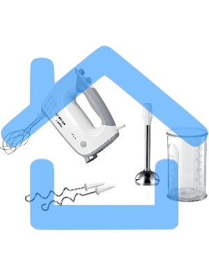 Миксер ручной Bosch MFQ36470 450 Вт, белый