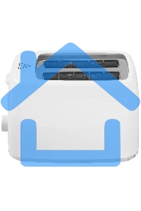 Тостер DELTA DL-6901 белый, 650 Вт