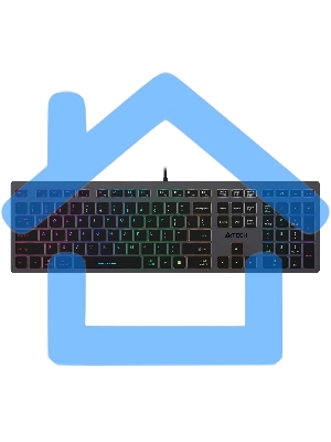 Клавиатура A4Tech Fstyler FX60 проводная, USB, серый