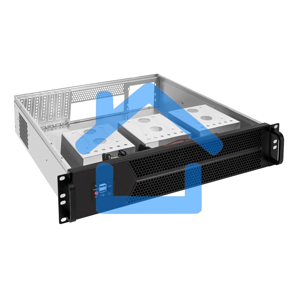 Серверный корпус ExeGate Pro 2U550-04 (RM 19