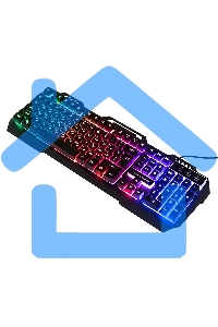 Клавиатура проводная NAKATOMI KG-35U черный