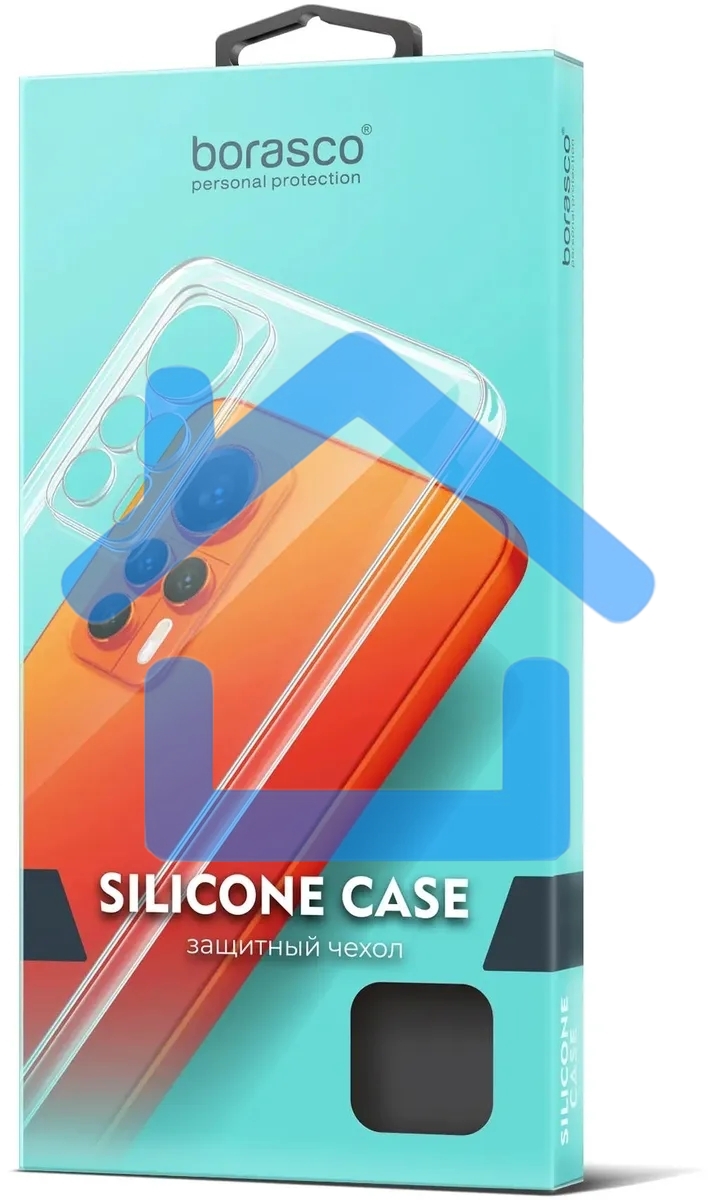 Чехол (клип-кейс) BoraSCO для Realme 10 4G 71180 прозрачный