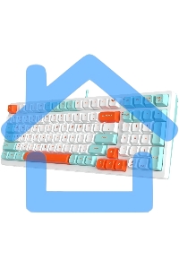 Клавиатура проводная A4Tech Fstyler FS300 (FS300 PANDA SNORKLENING), USB, белый