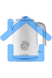 Чайник электрический Galaxy Line GL 0352, сливочный зефир, металл, 2200 Вт, 1,7 л