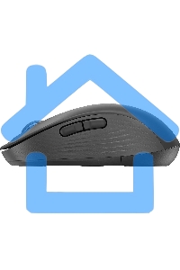 Мышь беспроводная Logitech Signature M650 L графитовый, 4000 dpi, радиоканал, Bluetooth, USB, кнопки - 5