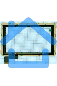 Сенсорное стекло (тачскрин) SG5137A-FPC-V1, черное