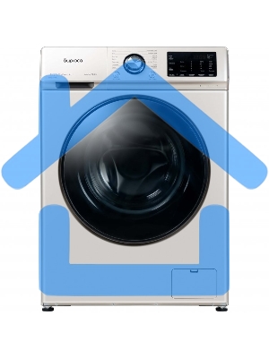 Стиральная машина Бирюса WM-SL1214/15 B золотистый, загрузка фронтальная 12 кг, 1400 об/мин, класс А+++