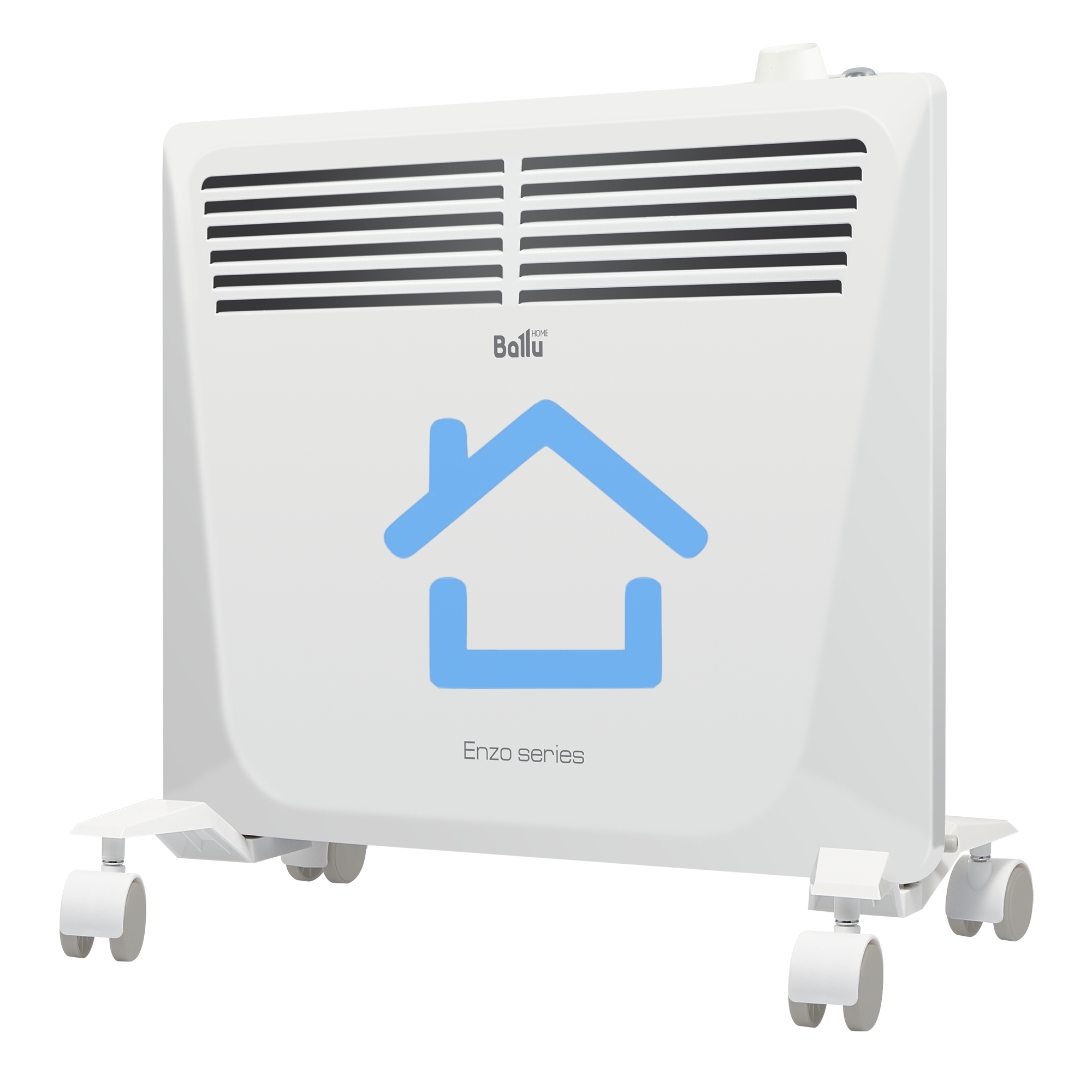 Конвектор Ballu Enzo BEC/EZMR-1000 белый, 1000 Вт, 15 м2, термостат