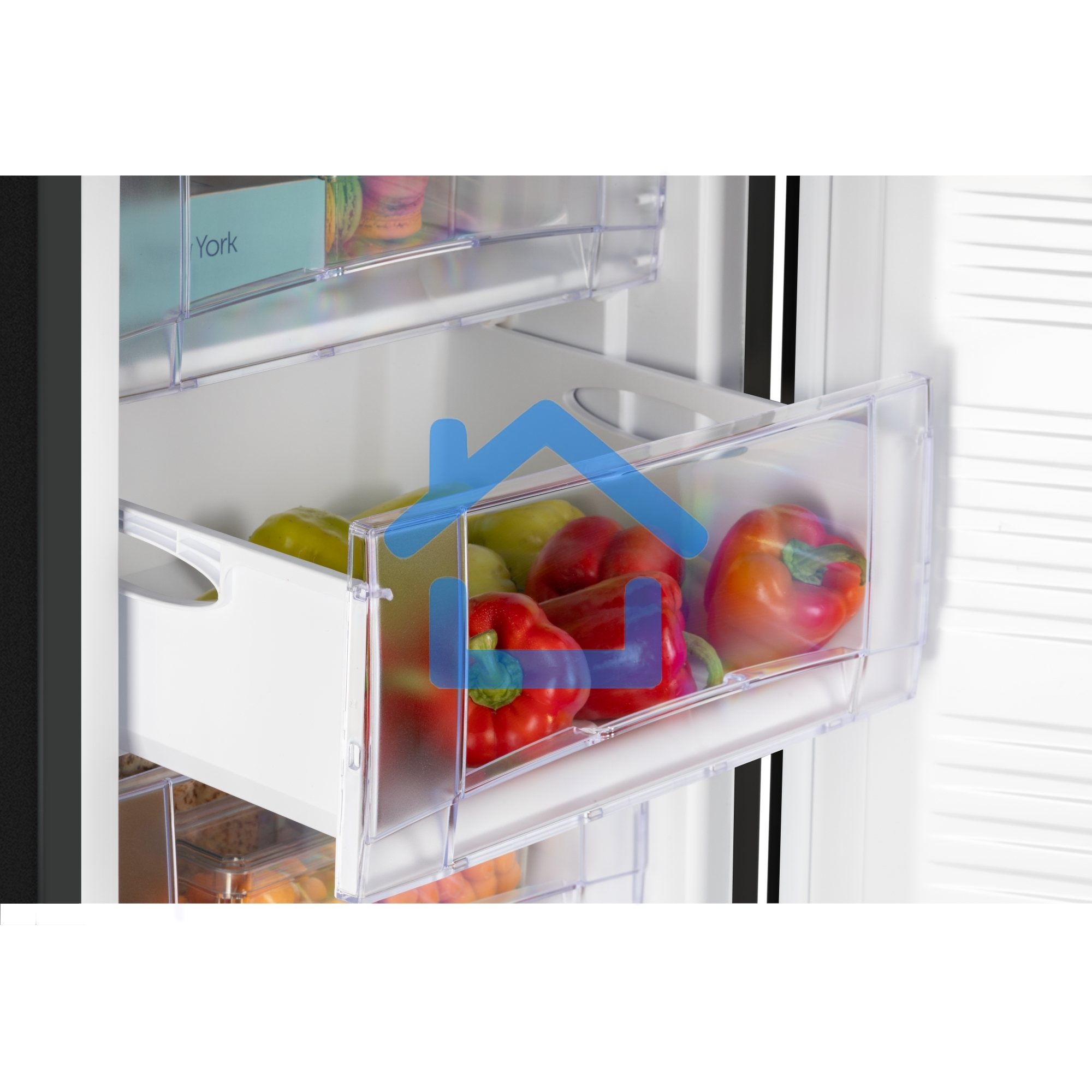 Морозильная камера Nordfrost DF 256 BAP, черный, 100л, 3 ящика