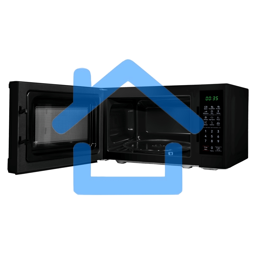 Микроволновая печь MAUNFELD MFSMO720EB07 черный, 20 л, 700 Вт, переключатели - сенсор