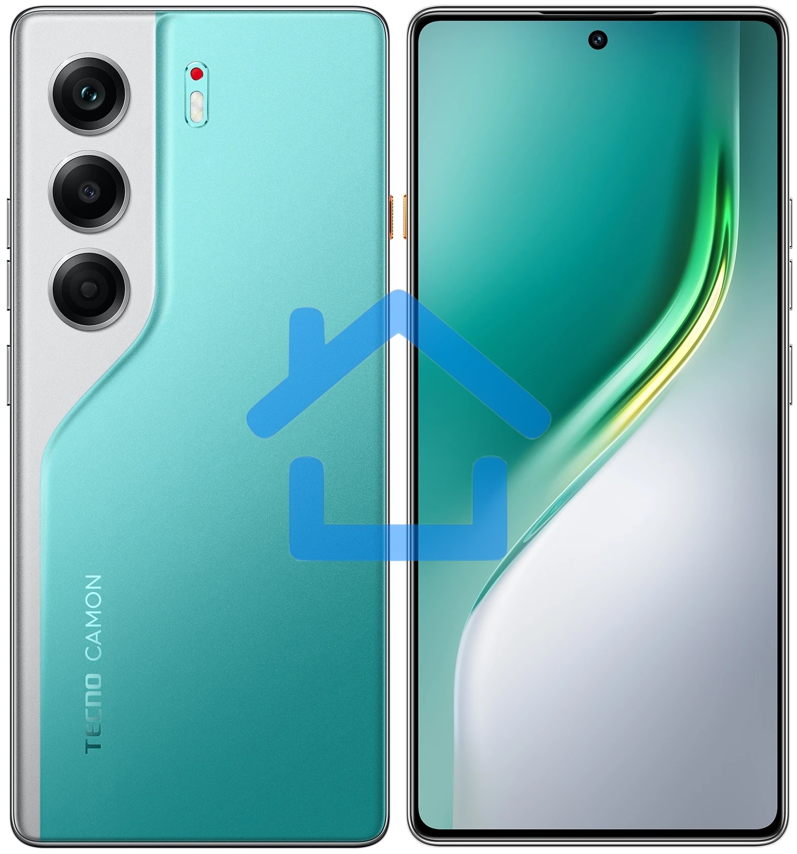 Смартфон Tecno Camon 40 CM5, 12/256Gb, зеленый
