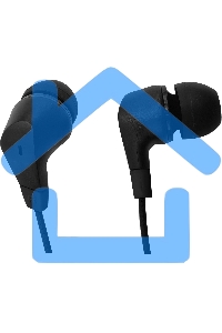 Гарнитура внутриканальные Oklick HS-S-250 1.2м черный проводные в ушной раковине (SS-E161)